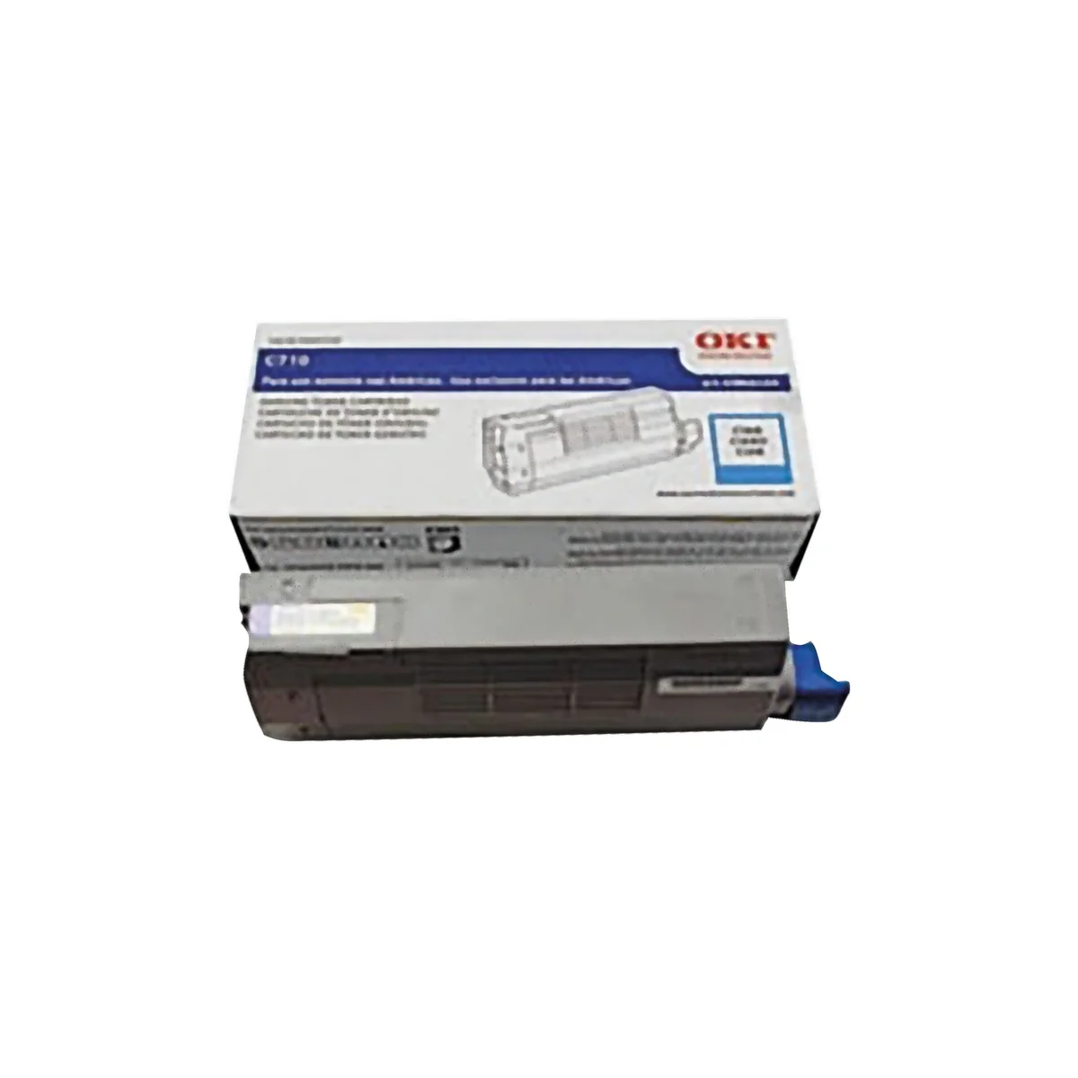 Oki C711 11.5K Toner Cartridge Cyan 44318607