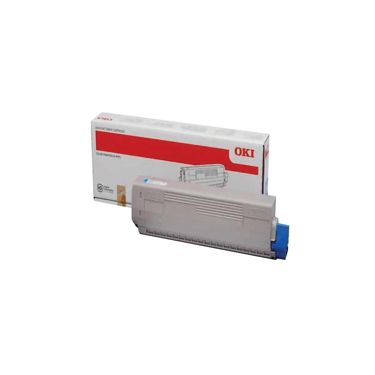 Oki C831 10K Toner Cartridge Cyan 44844507