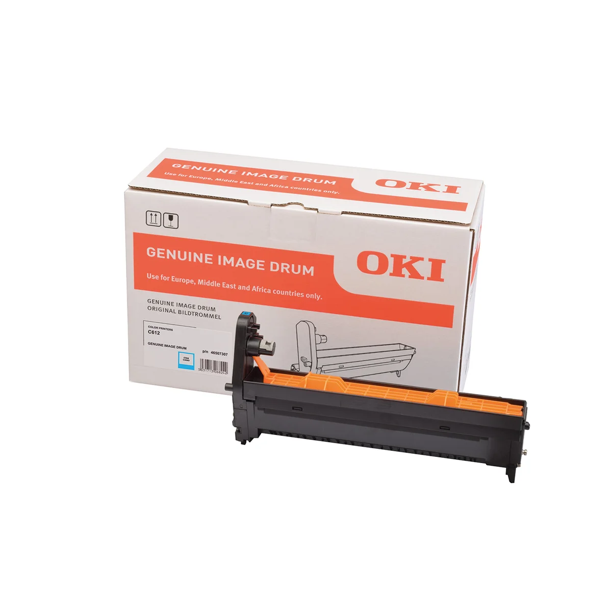 Oki C612 30K Image Drum Cyan 46507307