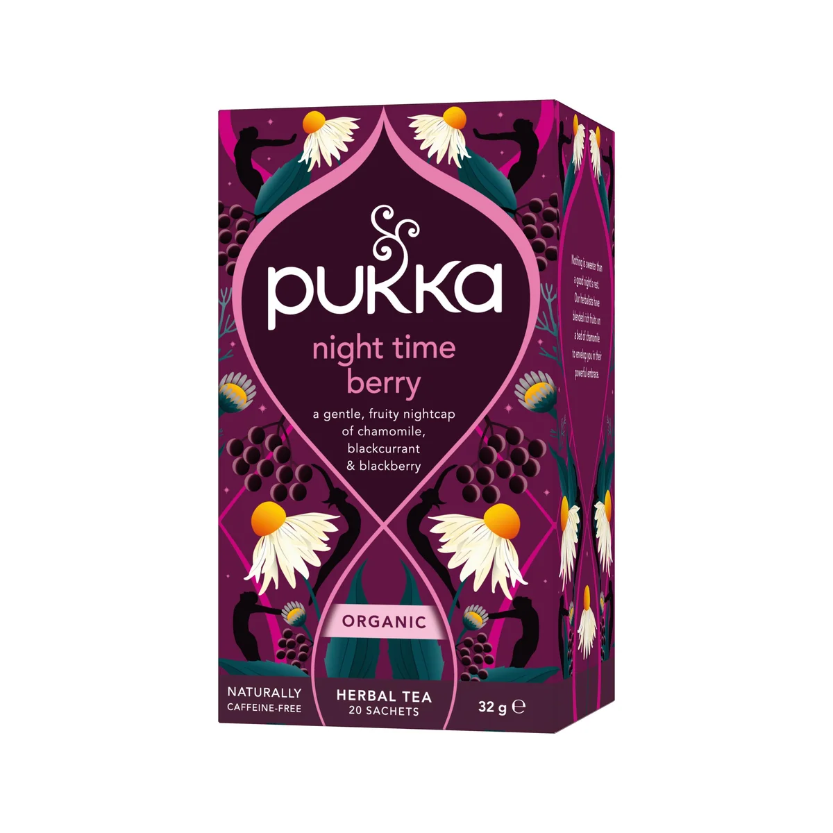 Pukka Night Time Berry Herbal Tea Bags (Pack of 20) 801714 - Image 3