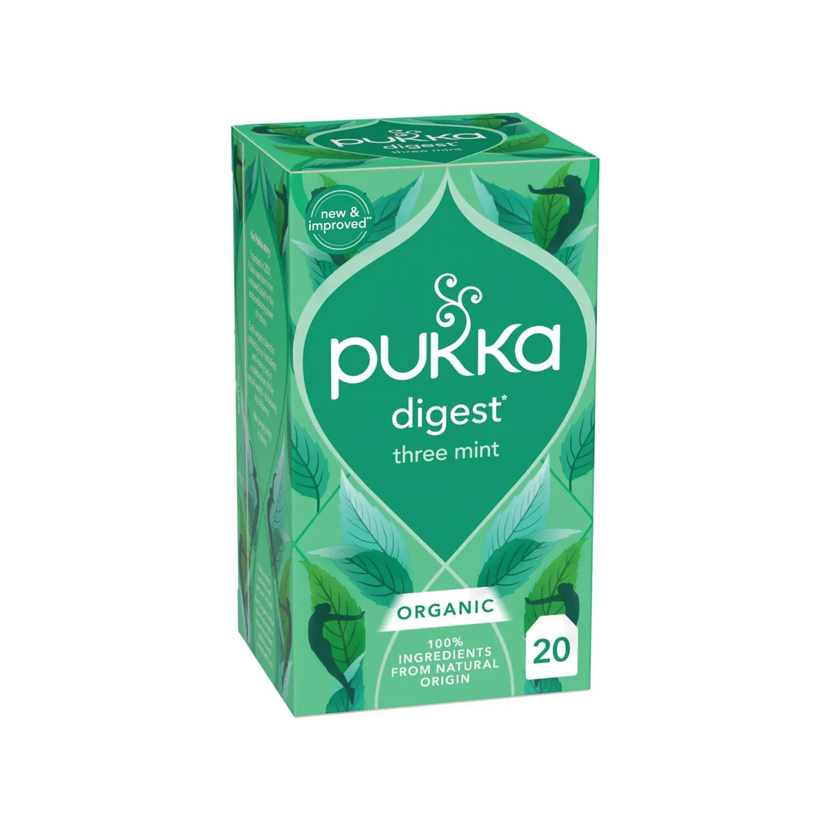 Pukka Three Mint Organic Tea Bags (Pack of 20) P5025 - Image 2