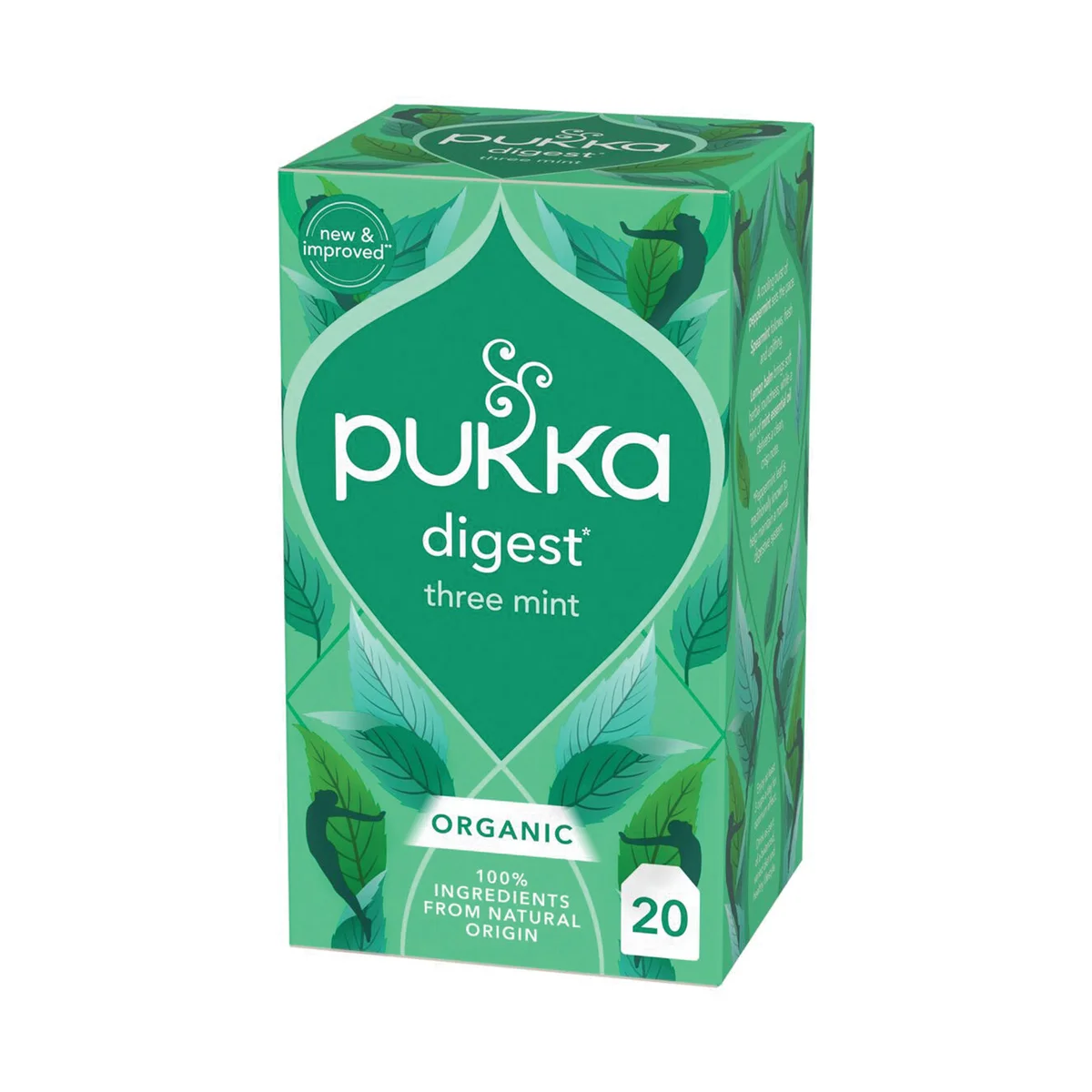 Pukka Three Mint Organic Tea Bags (Pack of 20) P5025 - Image 3