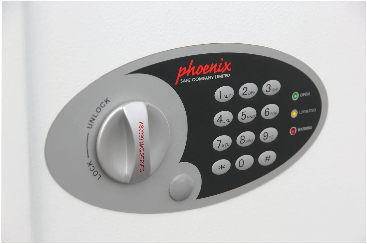 Phoenix Cygnus Key Deposit Safe Electronic Lock 500 Hook KS0035E - Image 2