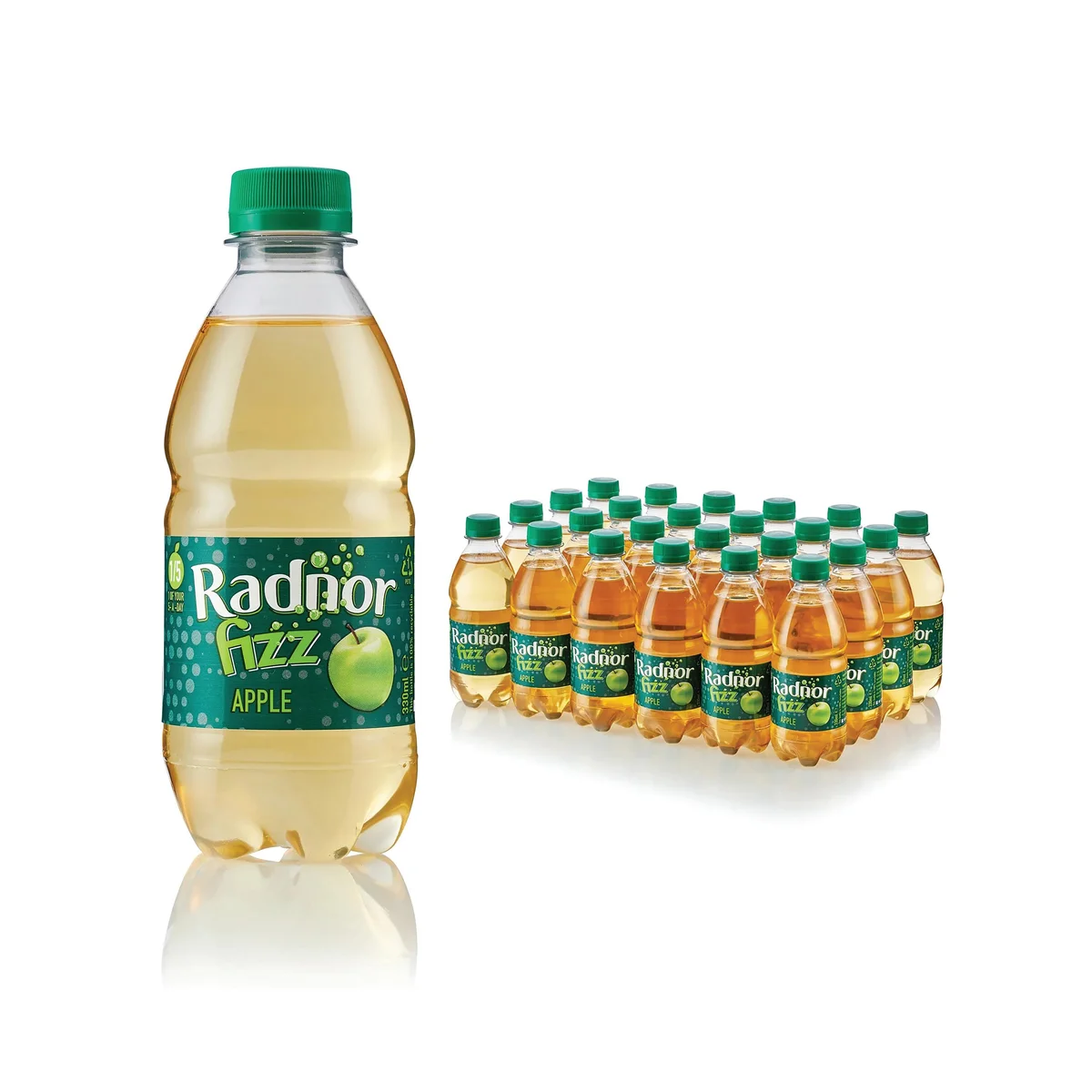 Radnor Fizz Apple Soft Drink 330ml (Pack of 24) P-RS3SPAP/24 - Image 3