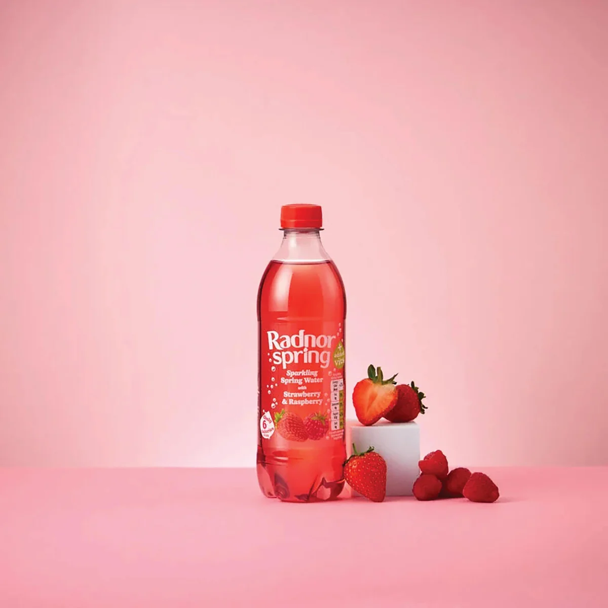 Radnor Spring Sparkling Spring Water Strawberry and Raspberry Soft Drink 500ml (Pack of 24) P-RS5SPSR/24 - Image 2