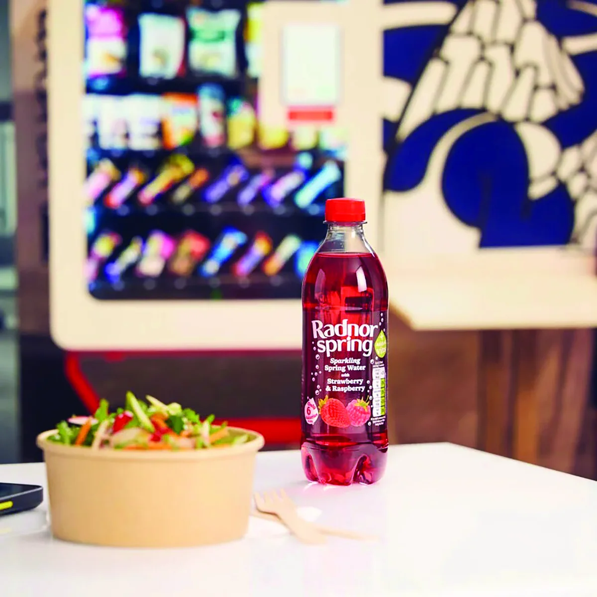 Radnor Spring Sparkling Spring Water Strawberry and Raspberry Soft Drink 500ml (Pack of 24) P-RS5SPSR/24 - Image 4