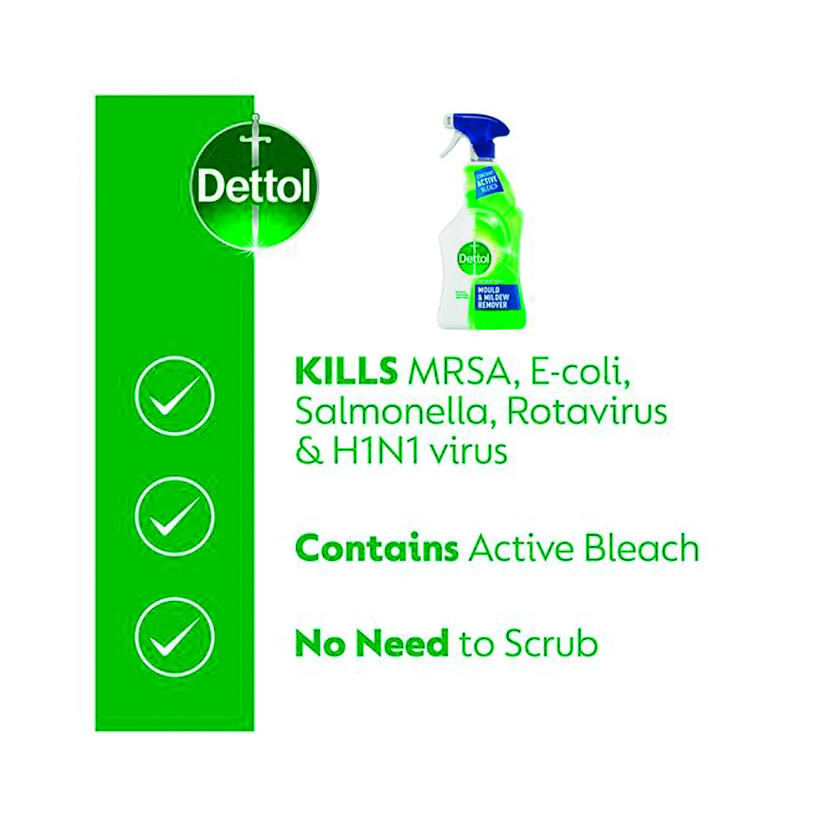Dettol Mould and Mildew Remover 750ml 71815 - Image 4