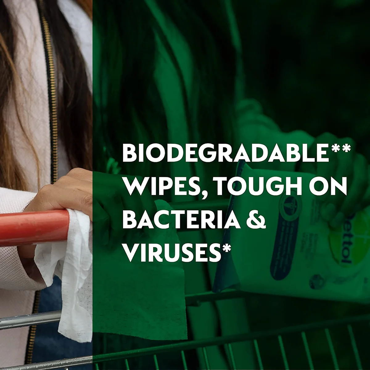 Dettol Antibacterial Cleansing Wipes x126 Wipes 3189500S - Image 3