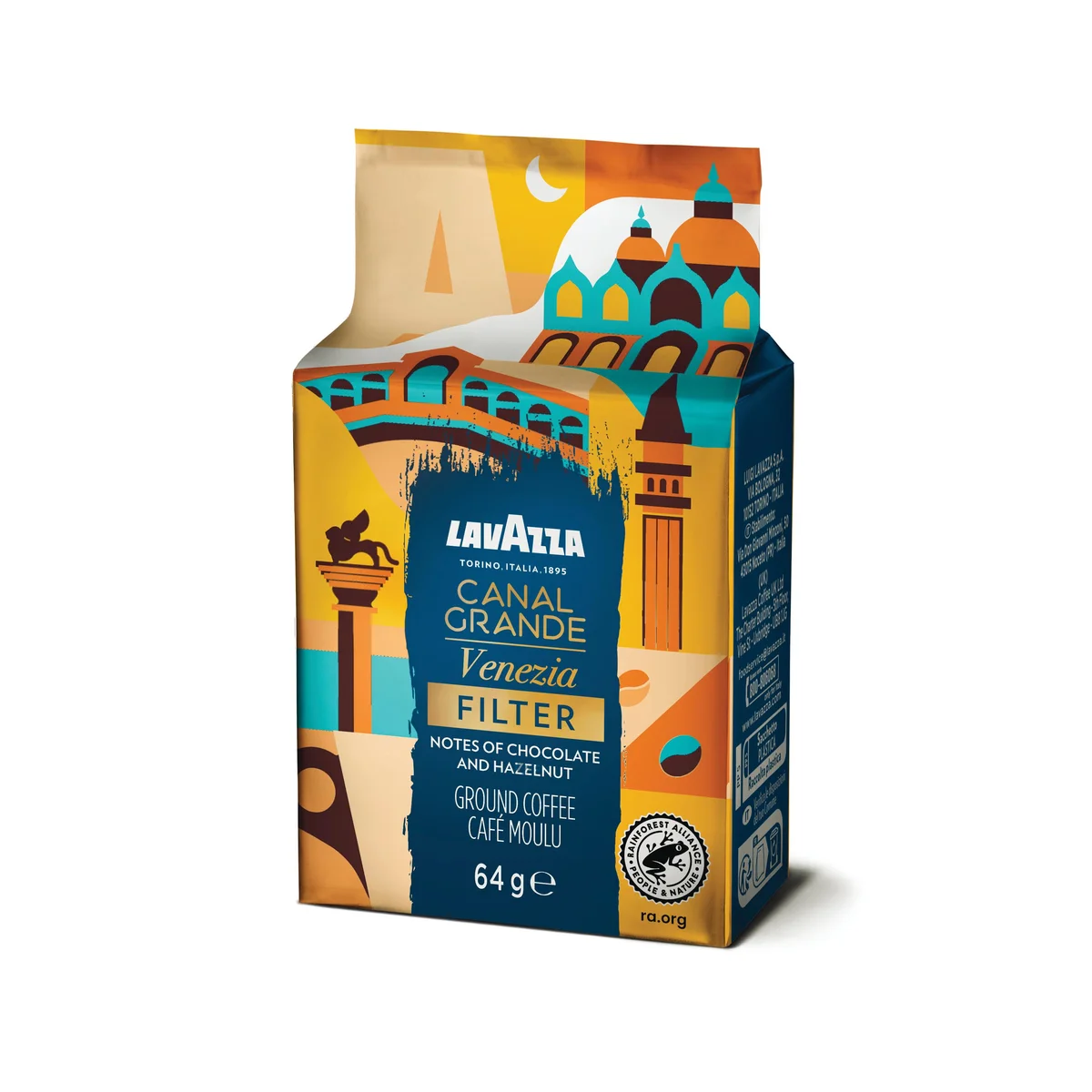 Lavazza Canal Grande Filter Coffee 64g (Pack of 30) 804065 - Image 2