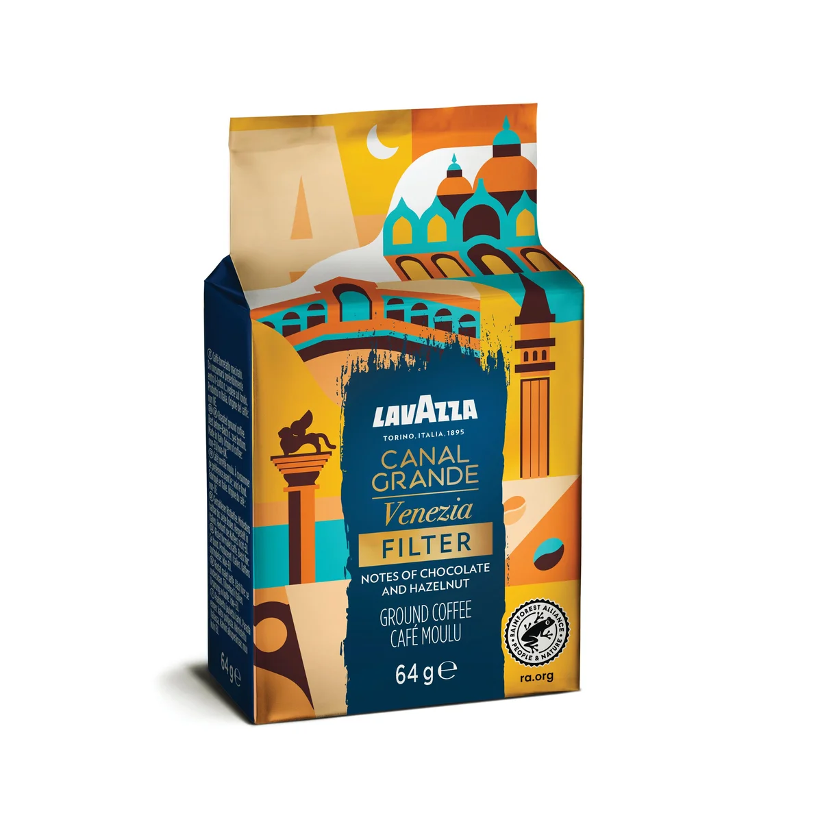Lavazza Canal Grande Filter Coffee 64g (Pack of 30) 804065 - Image 3