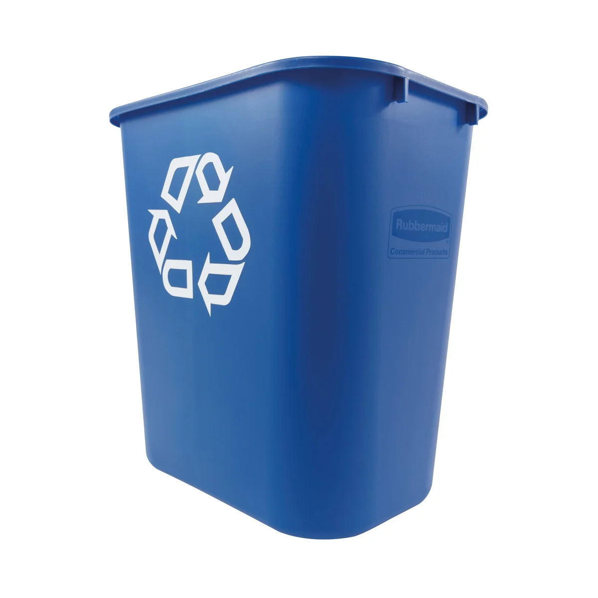 Rubbermaid Wastebasket Recycling Medium 26L Blue FG295673BLUE - Image 2