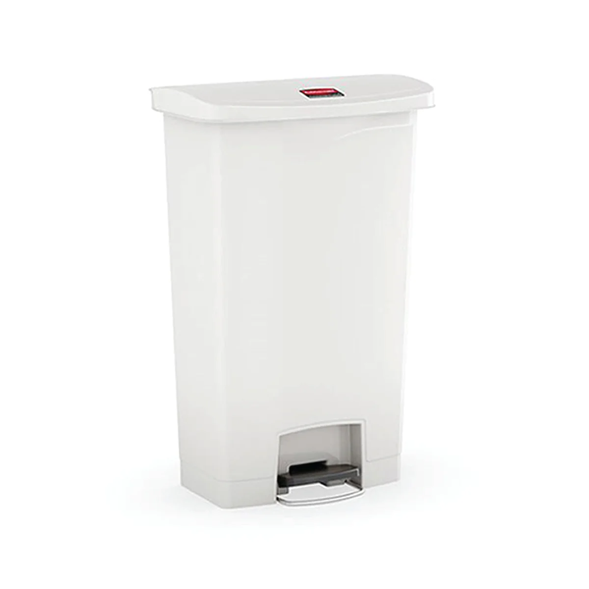 Rubbermaid Slim Jim Pedal Bin 50 Litres White 1883557 - Image 2