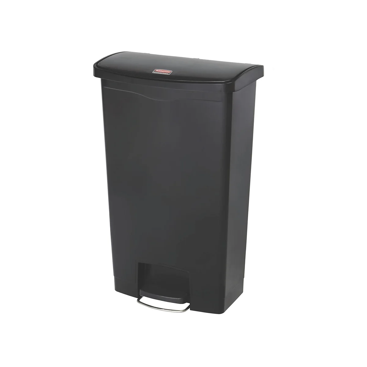 Rubbermaid Slim Jim Front Step Pedal Bin 68 Litre Black 1883613 - Image 2
