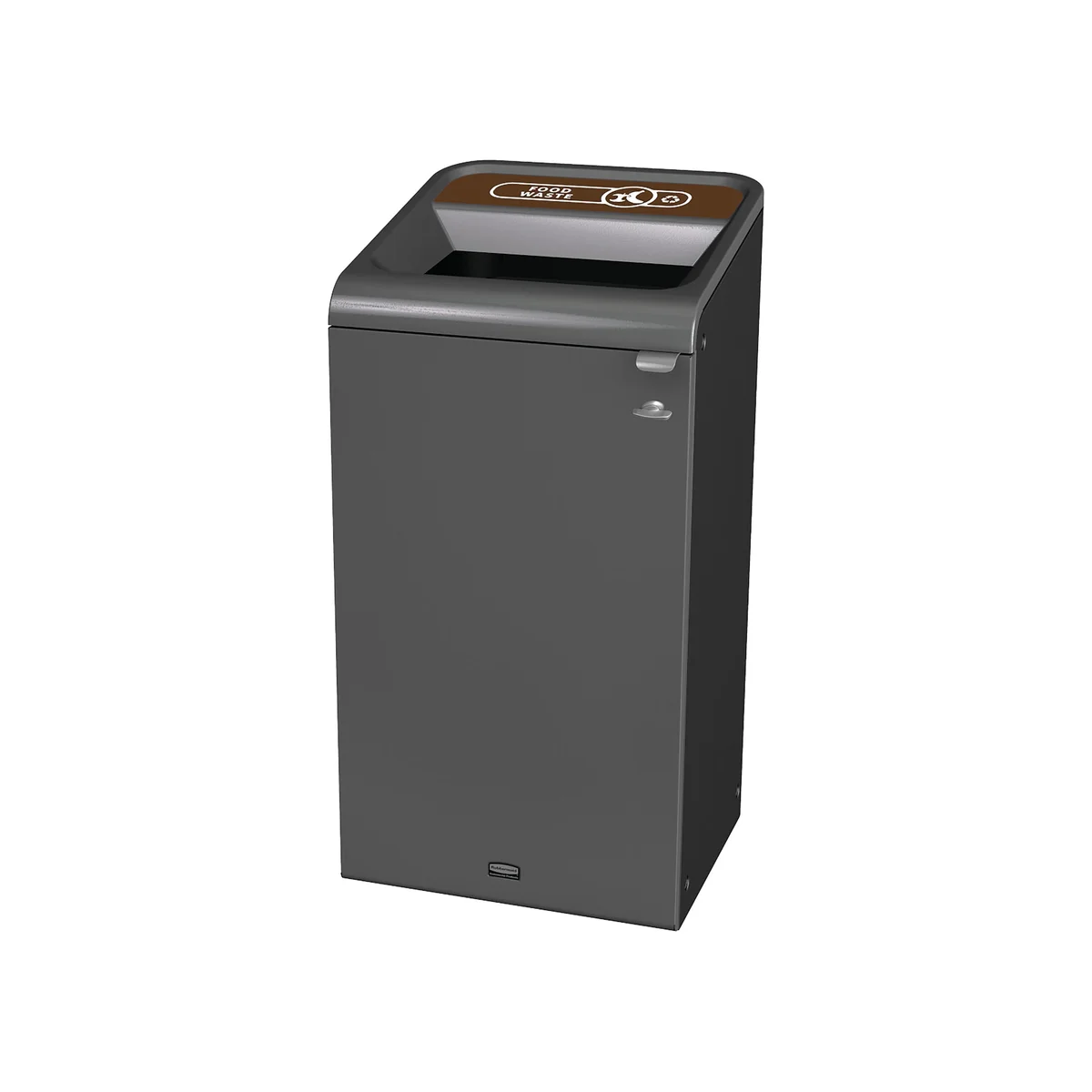 Rubbermaid Configure Container with Food Waste Label 87L Brown 2154756