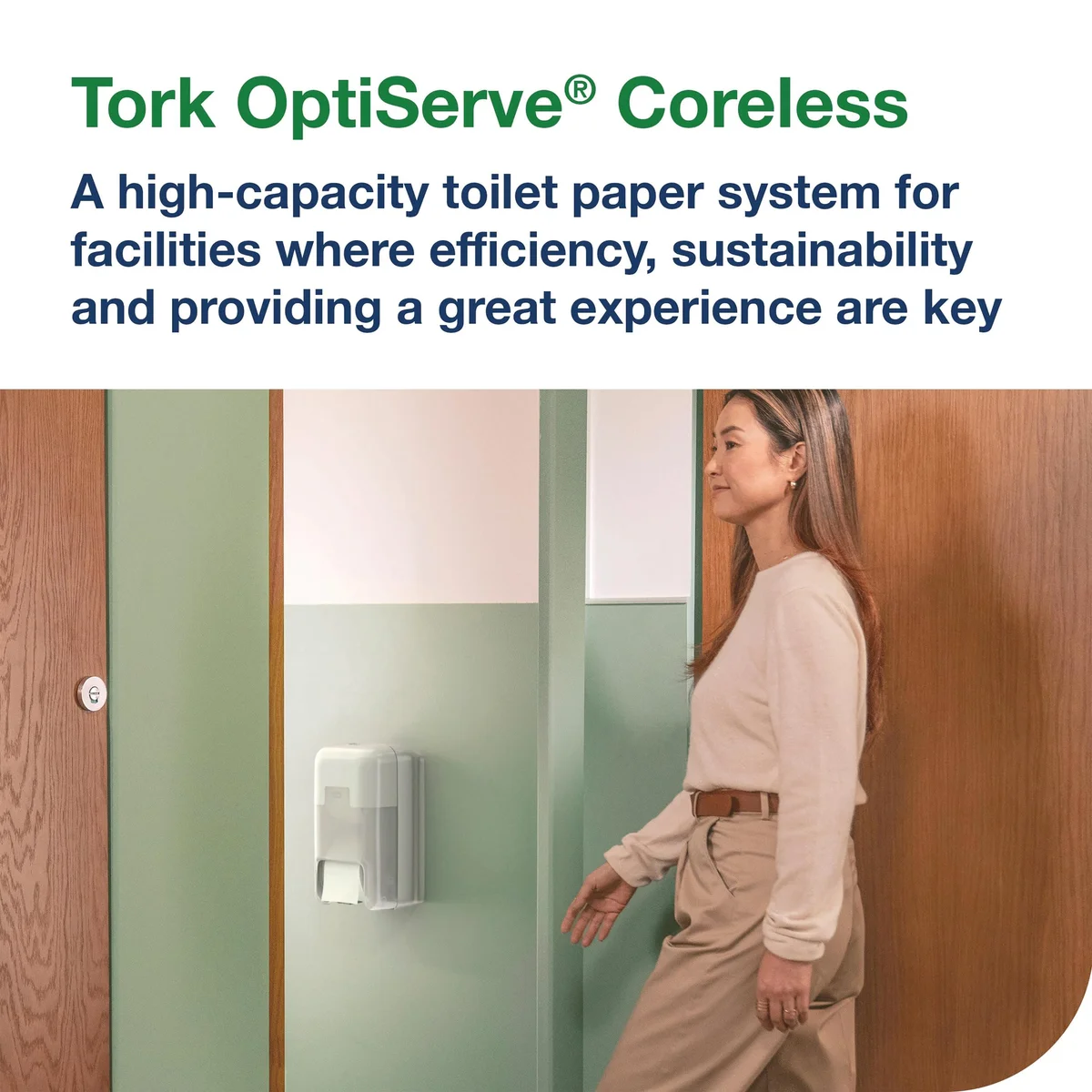 Tork OptiServe Coreless Toilet Paper (Pack of 24) 472620 - Image 3
