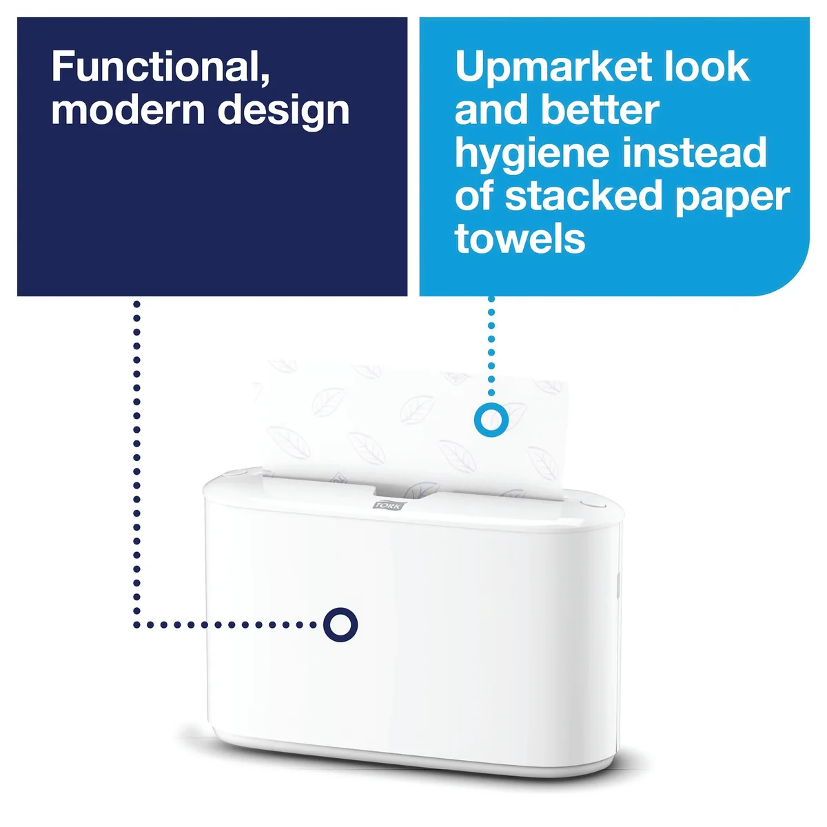 Tork Xpress Multifold Hand Towel Dispenser H2 Counter Top 552200 - Image 2