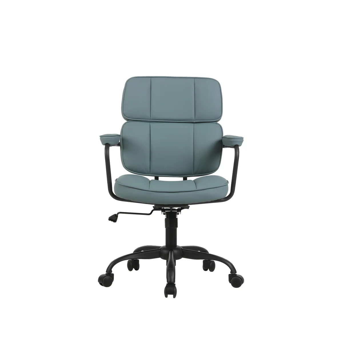 5 Star Nexi Padded Executive Chair with Fixed Arms Sky Blue SF8976436 - Image 2
