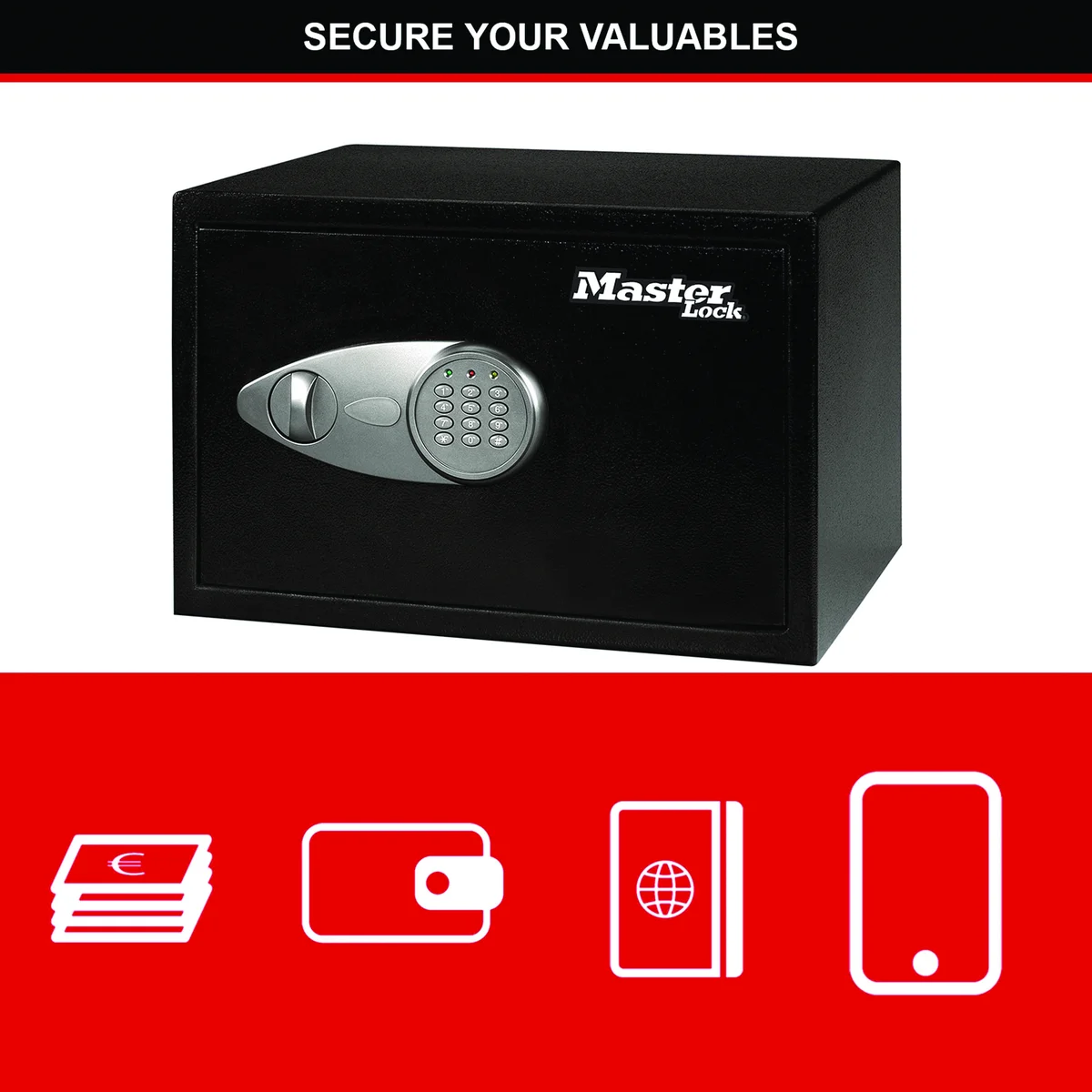 Master Lock Security Safe Electronic Lock Black X055ML - Image 4