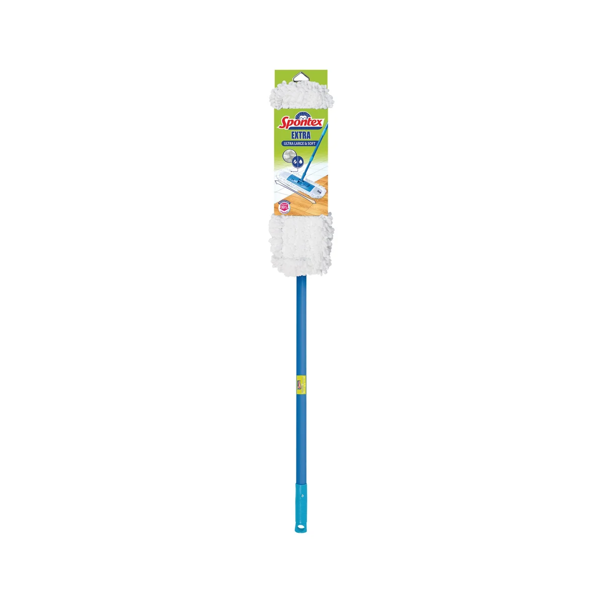 Spontex Extra Flat Wet and Dry Microfibre Mop 19100050