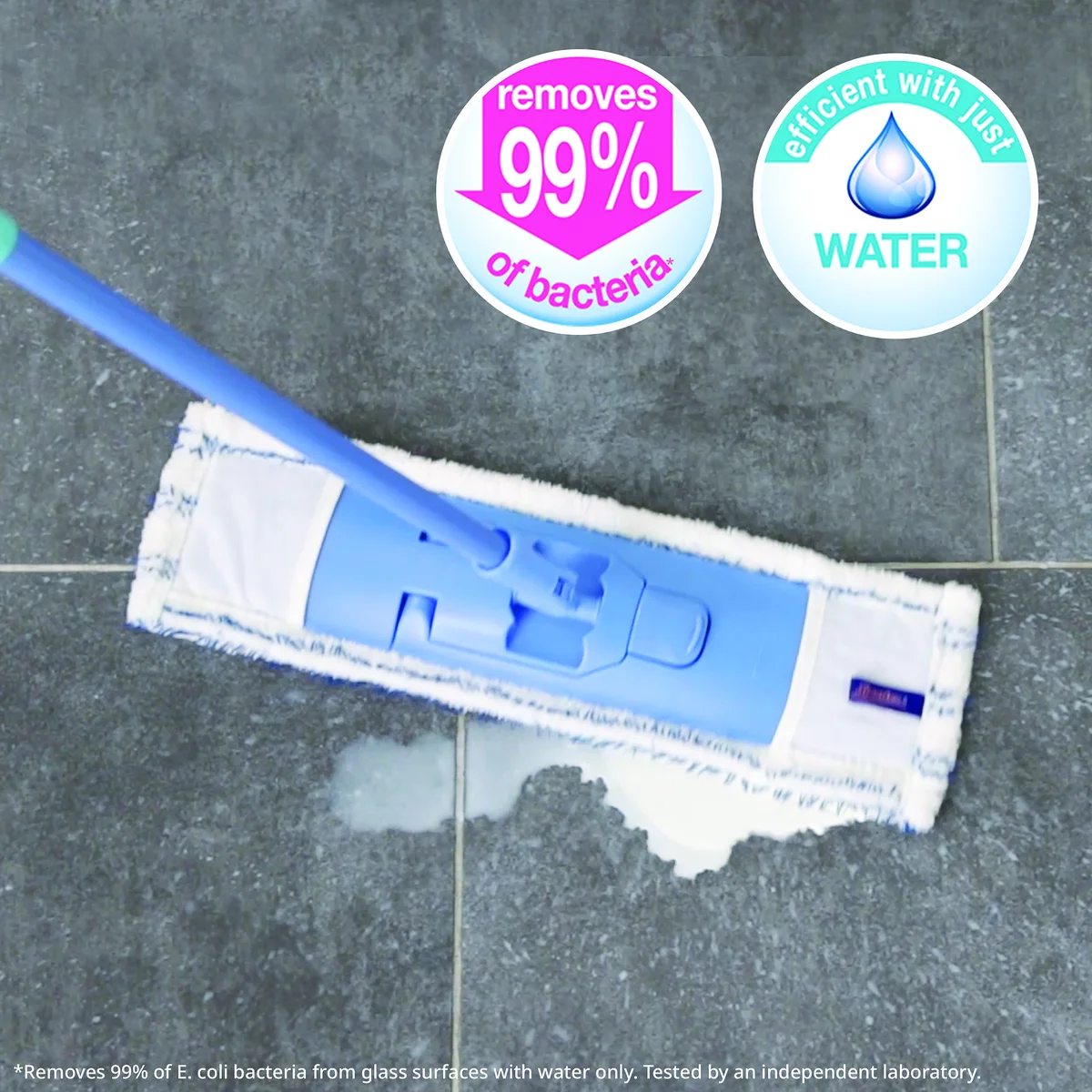 Spontex Extra Flat Wet and Dry Microfibre Mop 19100050 - Image 4
