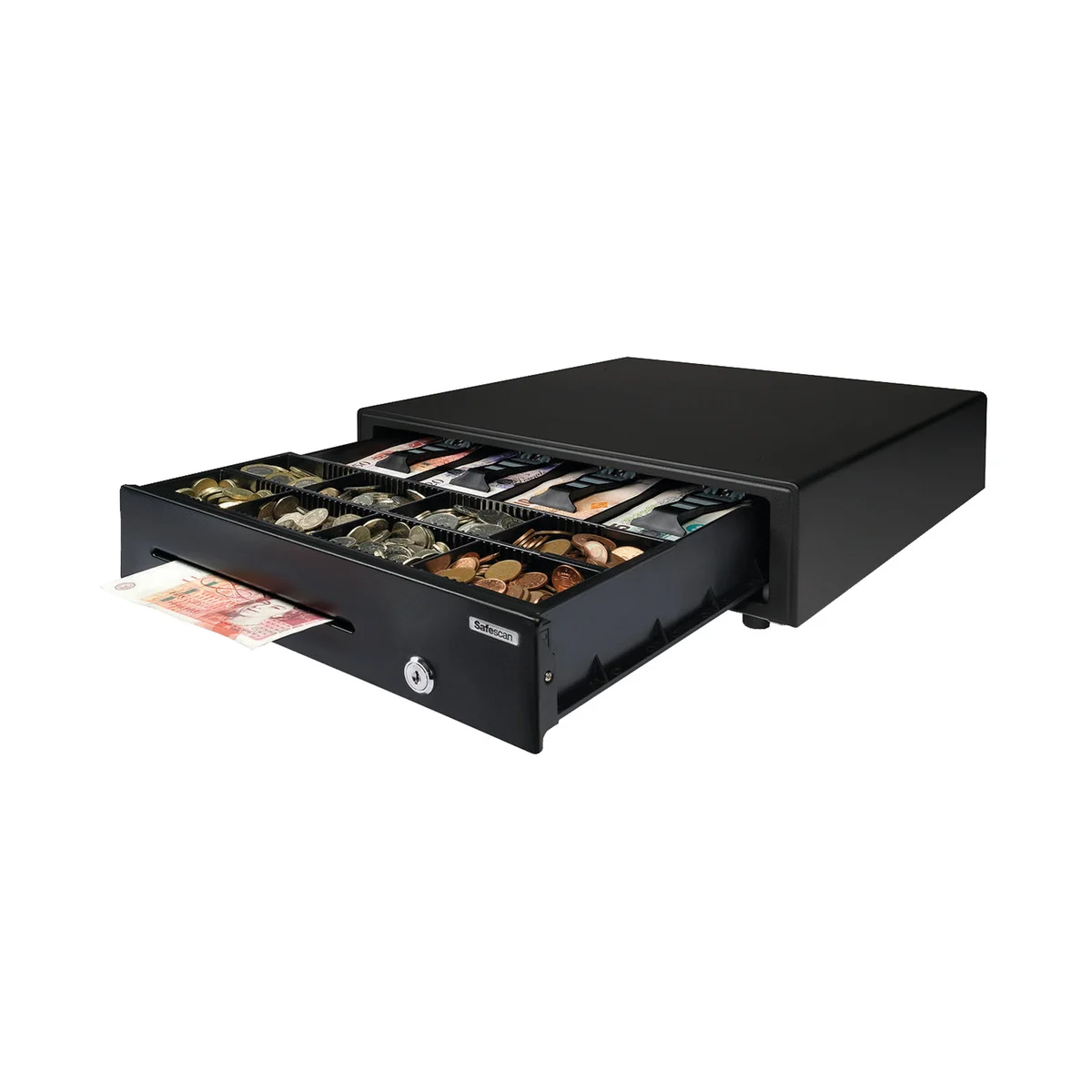 Safescan LD-4141 Light Duty Cash Drawer Black 132-0423 - Image 1