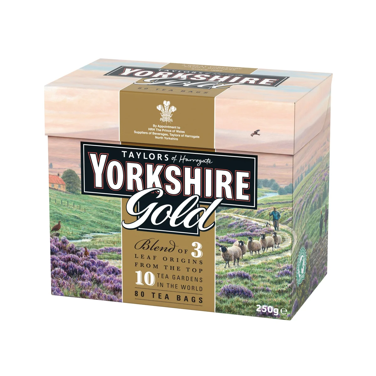 Yorkshire Tea Gold Tea Bags (Pack of 80) 1053 - Image 2