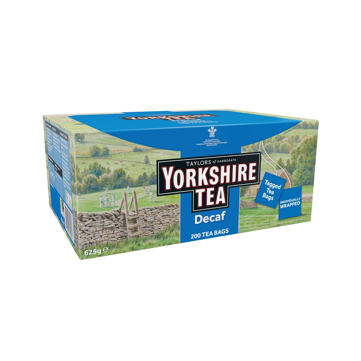 Yorkshire Tea Decaffeinated Tagged And Enveloped Bags (Pack of 200) 1343 - Image 3