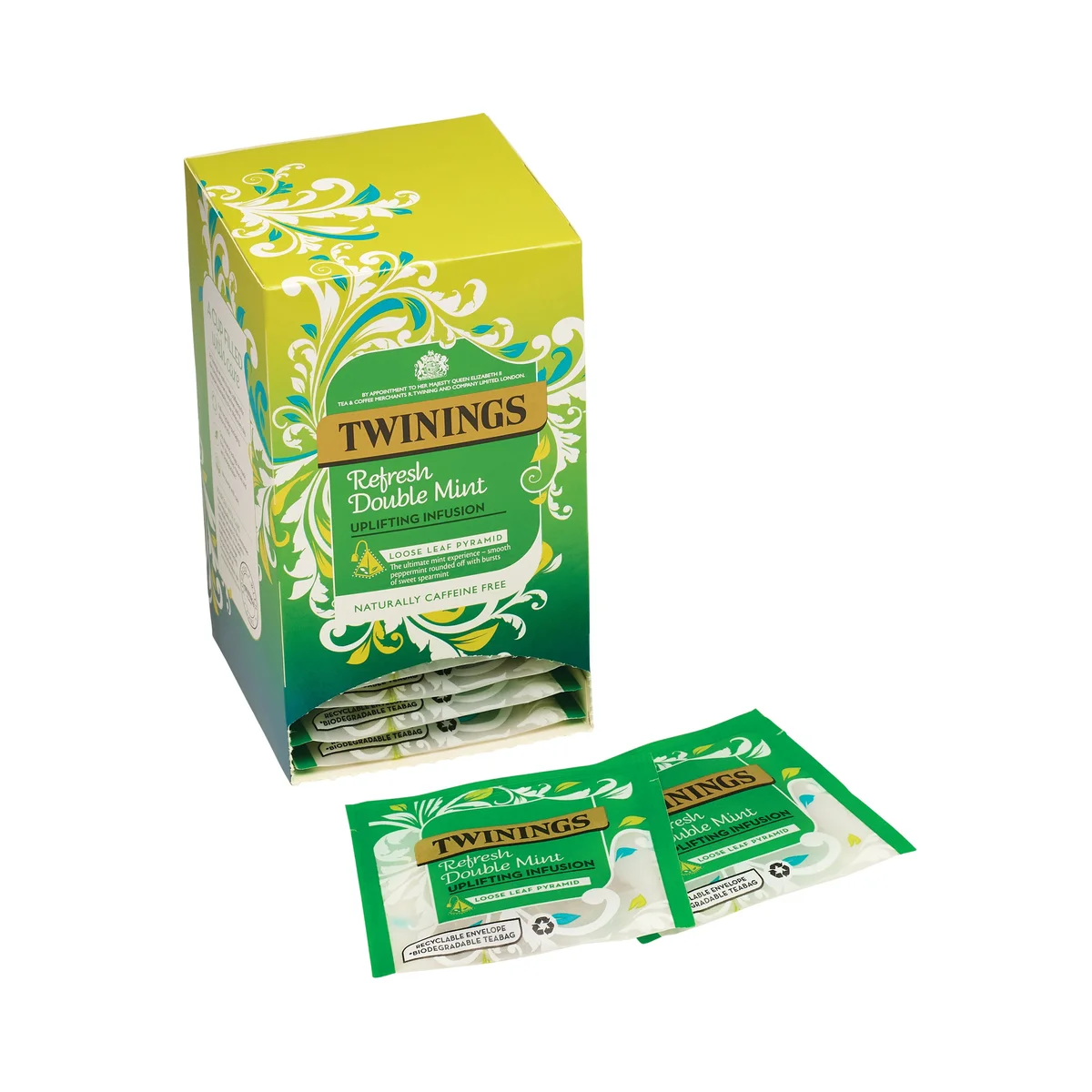 Twinings Double Mint Tea Bags (Pack of 15) F16868 - Image 2