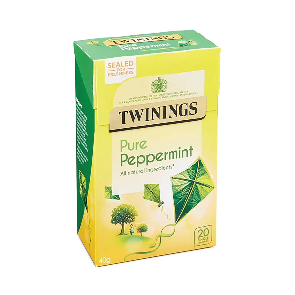 Twinings Pure Peppermint Tea Bags (Pack of 20) F17458 - Image 2