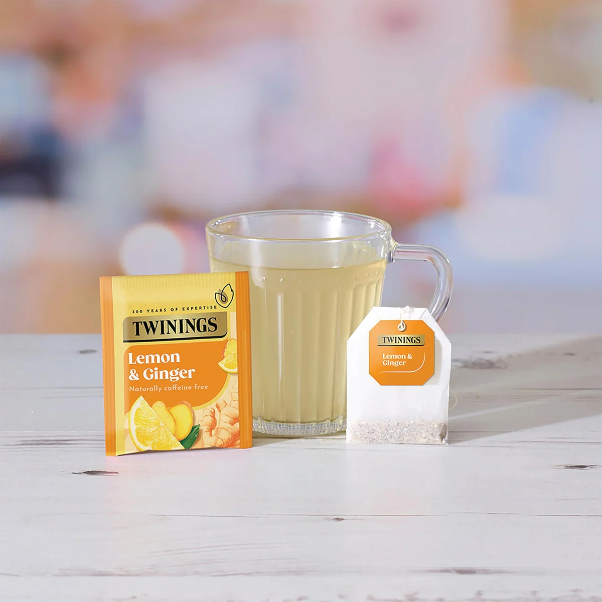 Twinings Lemon and Ginger Fruit Infusion Tea Bags (Pack of 20) F09613 - Image 3