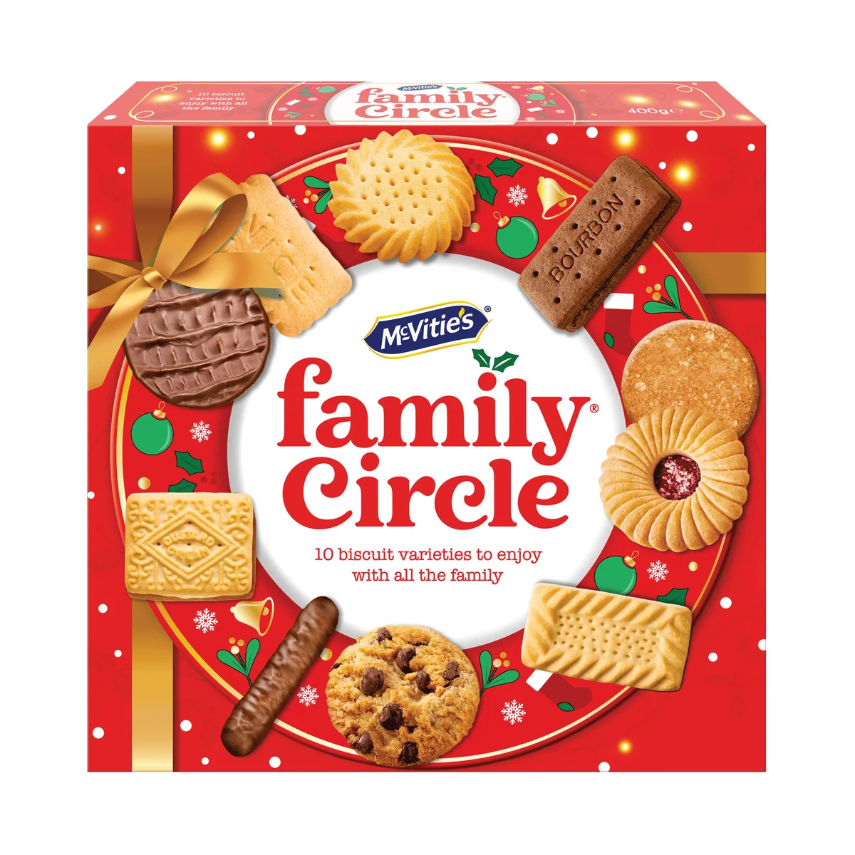 McVities Family Circle Biscuit Selection 400g 46747