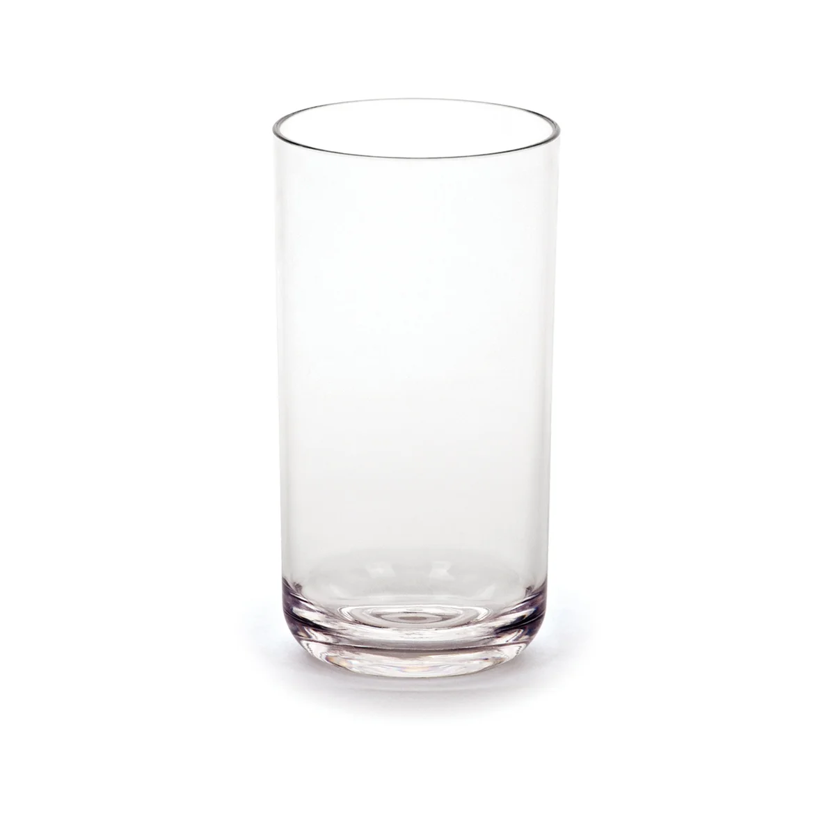 Straight Polycarbonate Tumbler 440ml Clear (Pack of 6) PC8591