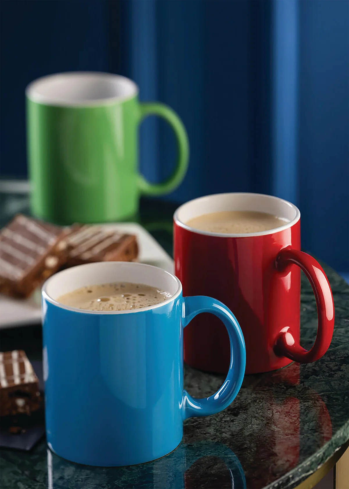 Utopia Pure White Straight Sided Mug 12oz Green (Pack of 12) E90042-00-B01012 - Image 2