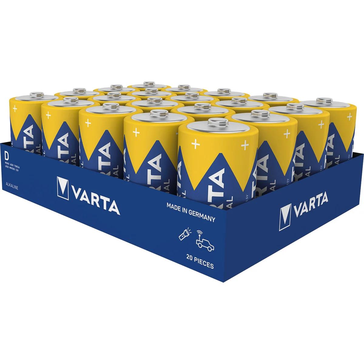 Varta Industrial Pro D Battery (Pack of 20) 04020211111 - Image 2