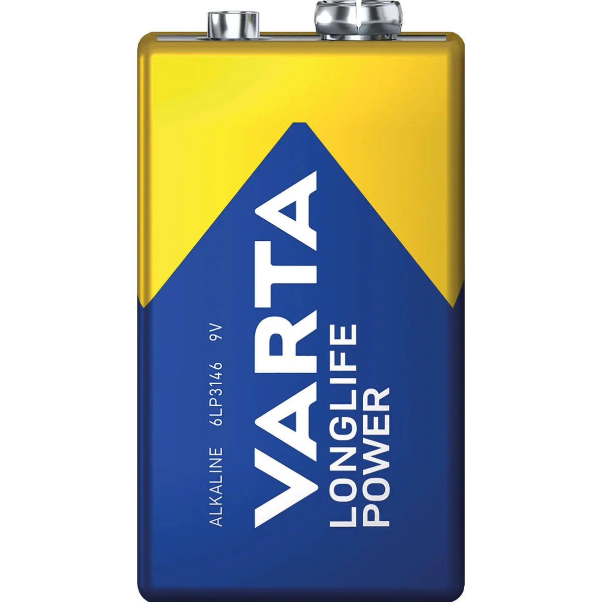 Varta Longlife Power 9V Battery (Pack of 2) 04922121412 - Image 2