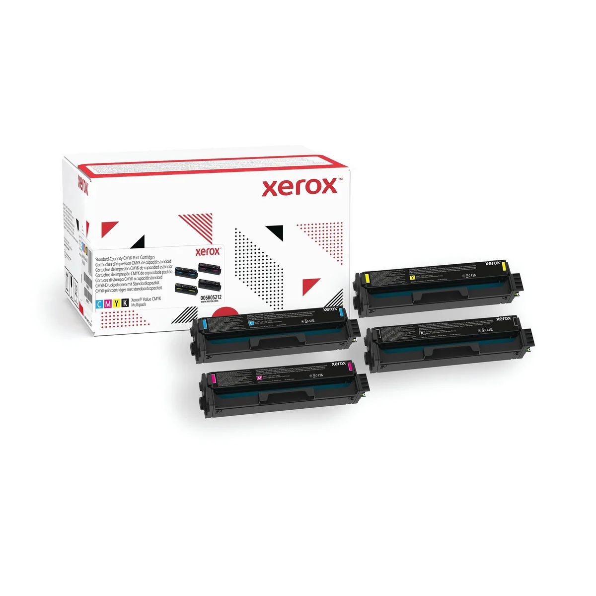 Xerox C230/C235 Toner Cartridge High Yield CMYK Multipack 006R05212 - Image 1