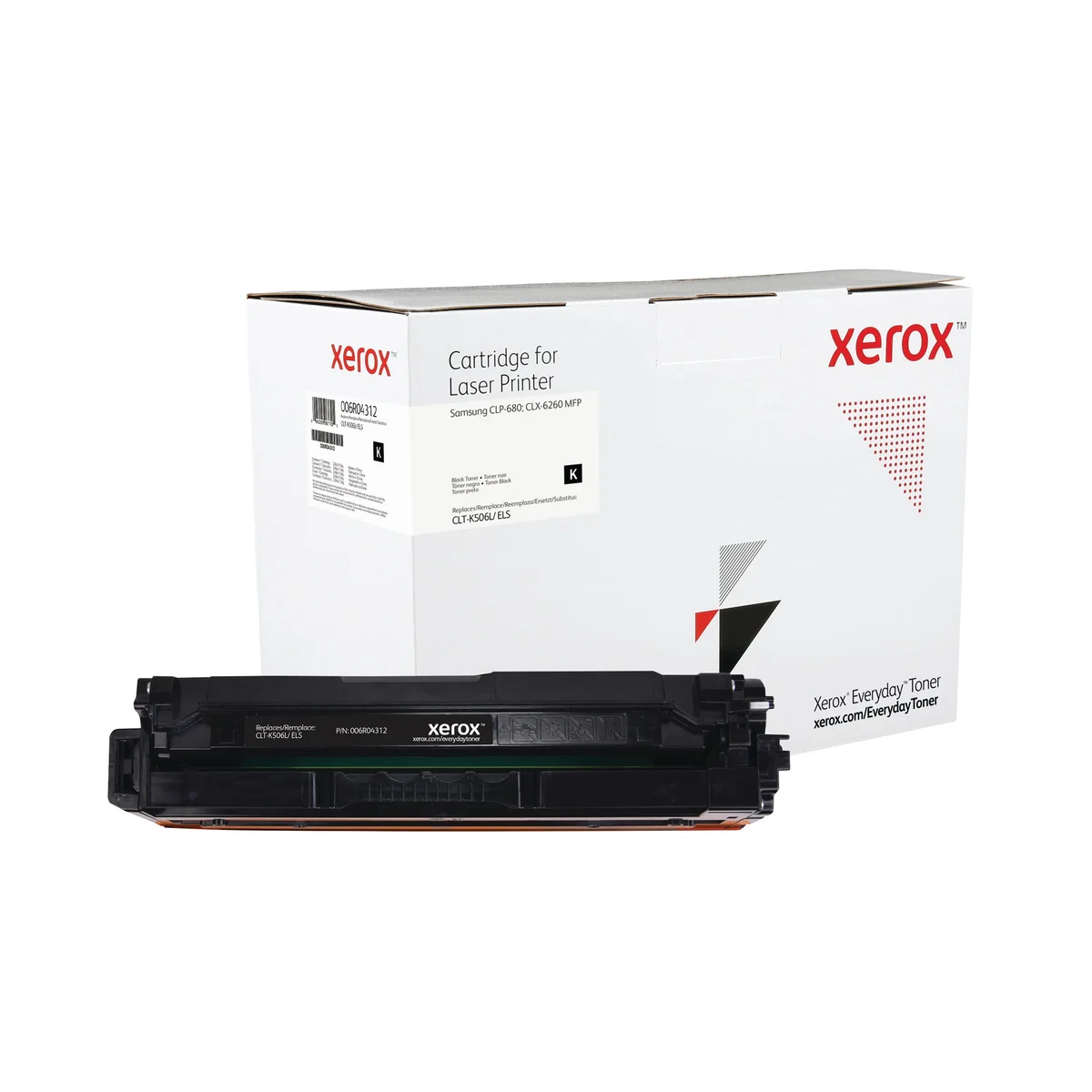 Xerox Everyday Remanufactured Toner High Yield Black Compatible With Samsung CLT-K506L 006R04312