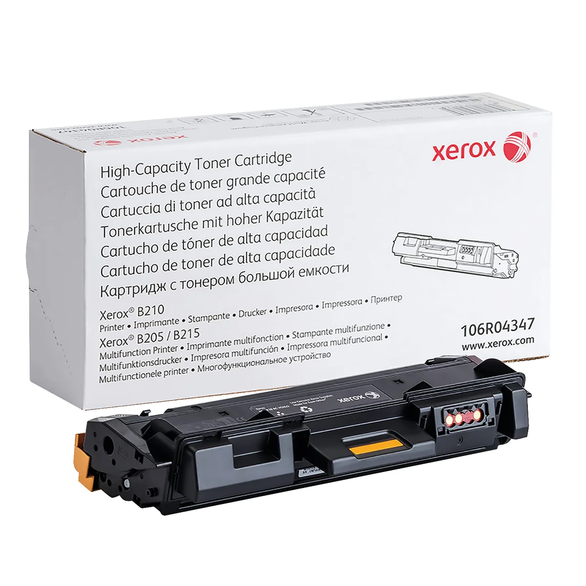 Xerox B210/B205/B215 Toner Cartridge High Yield Black 106R04347