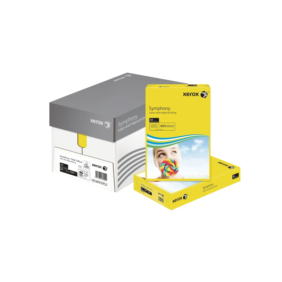 Xerox Symphony A4 Paper 80gsm Dark Yellow (Pack of 500) 003R93952 - Image 3