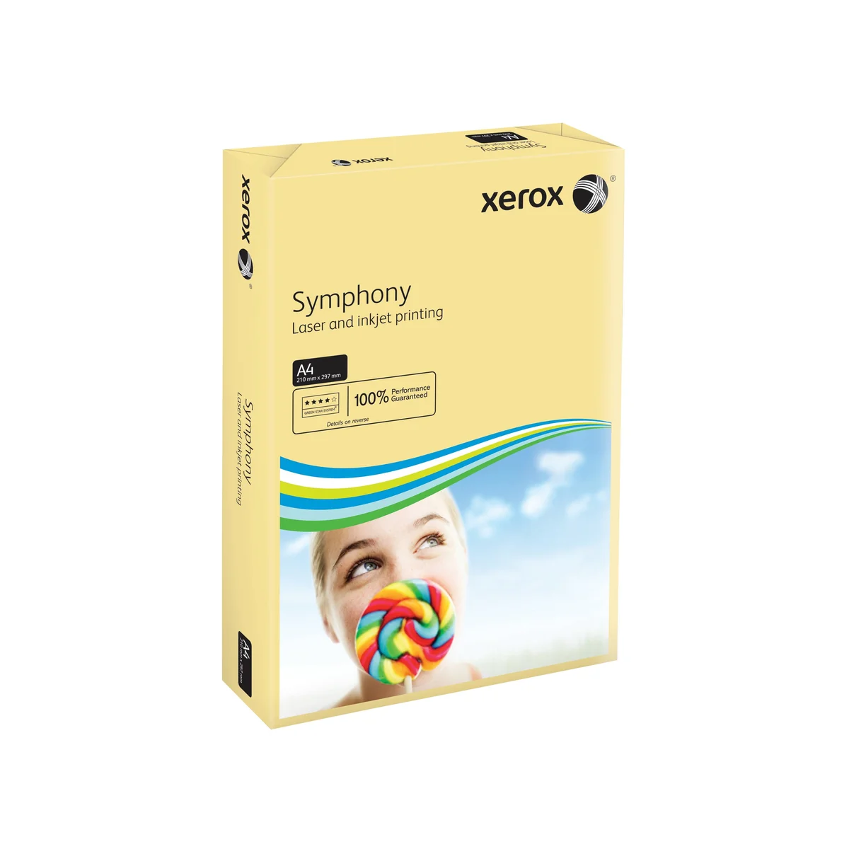 Xerox Symphony A4 Paper 80gsm Pastel Ivory (Pack of 500) 003R93964 - Image 3