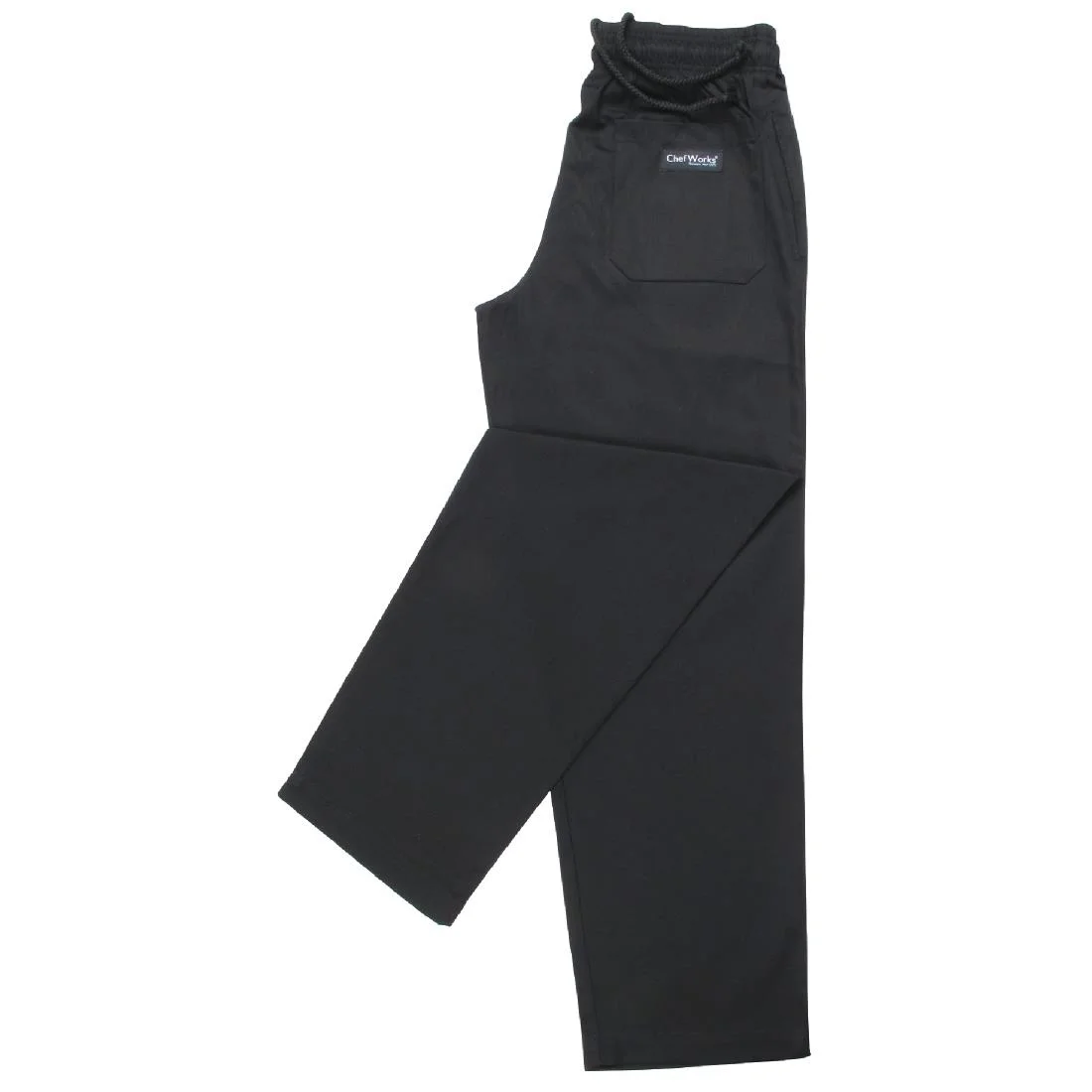 Chef Works Essential Baggy Trousers Black - Image 3