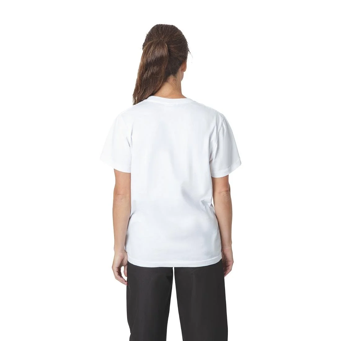 Unisex Chef T-Shirt White - Image 3