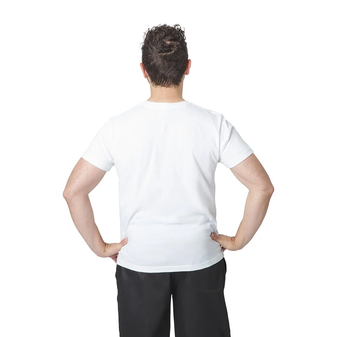 Unisex Chef T-Shirt White - Image 3
