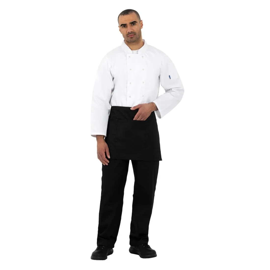 Whites Vegas Unisex White Long Sleeve Chef Jacket - Image 5
