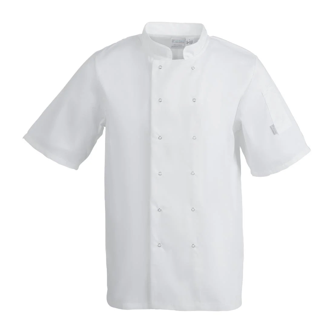 Whites Vegas Unisex Chef Jacket Short Sleeve White