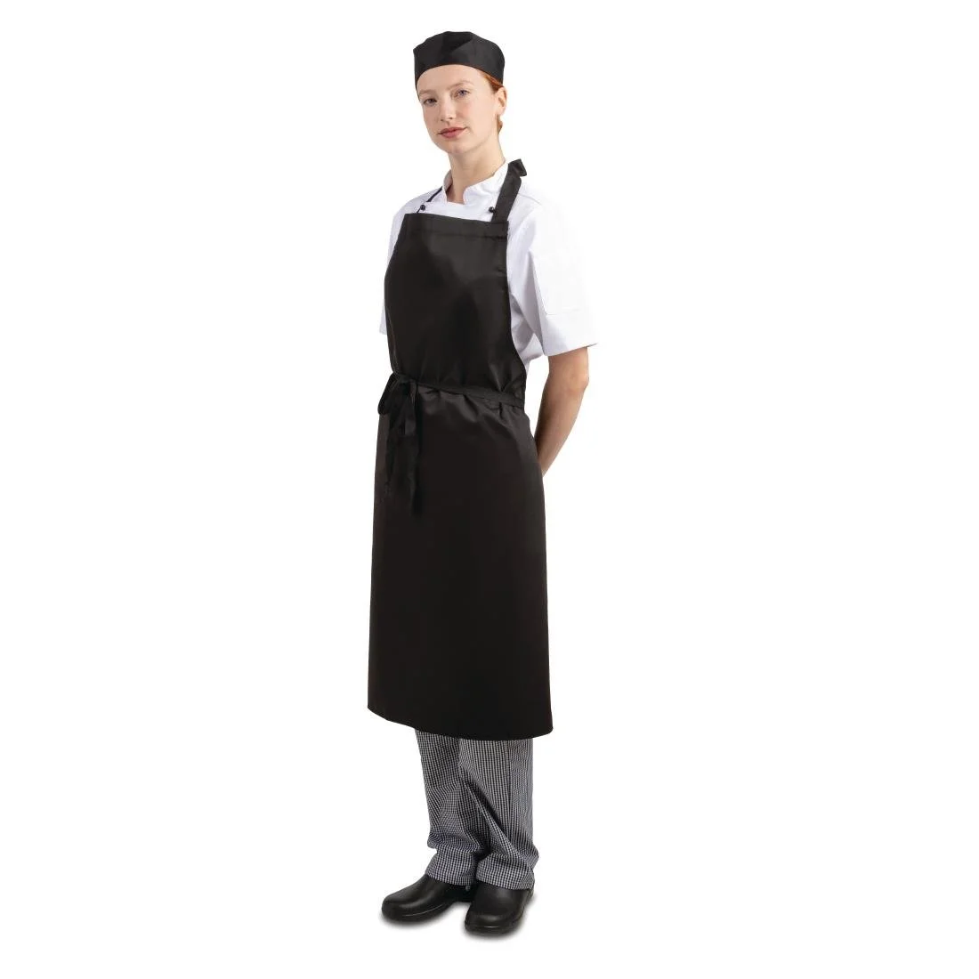Whites Bib Aprons Black (5 Pack) - Image 4
