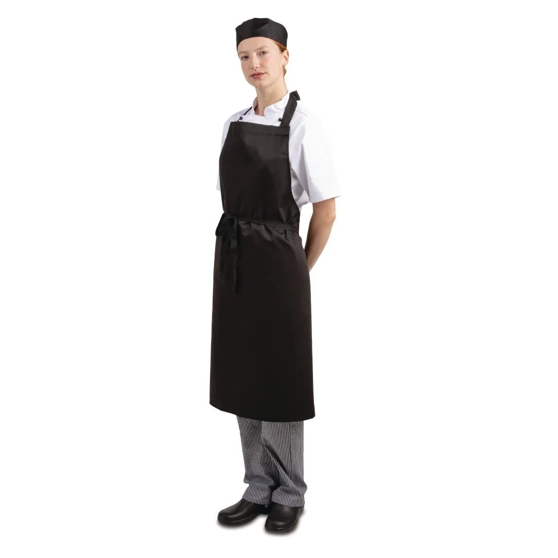 Whites Bib Aprons Black (5 Pack) - Image 4