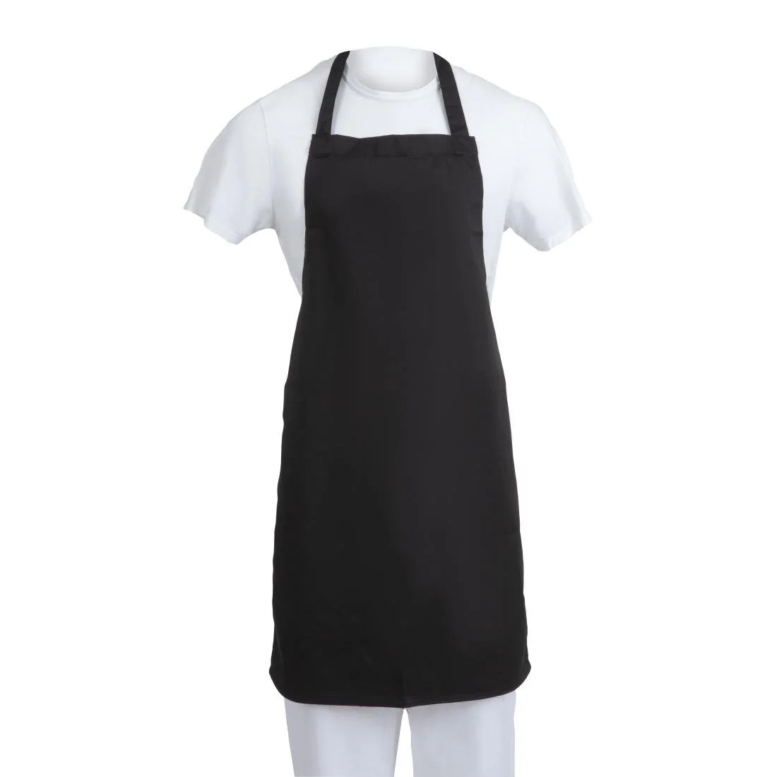 Whites Bib Aprons Black (5 Pack) - Image 8