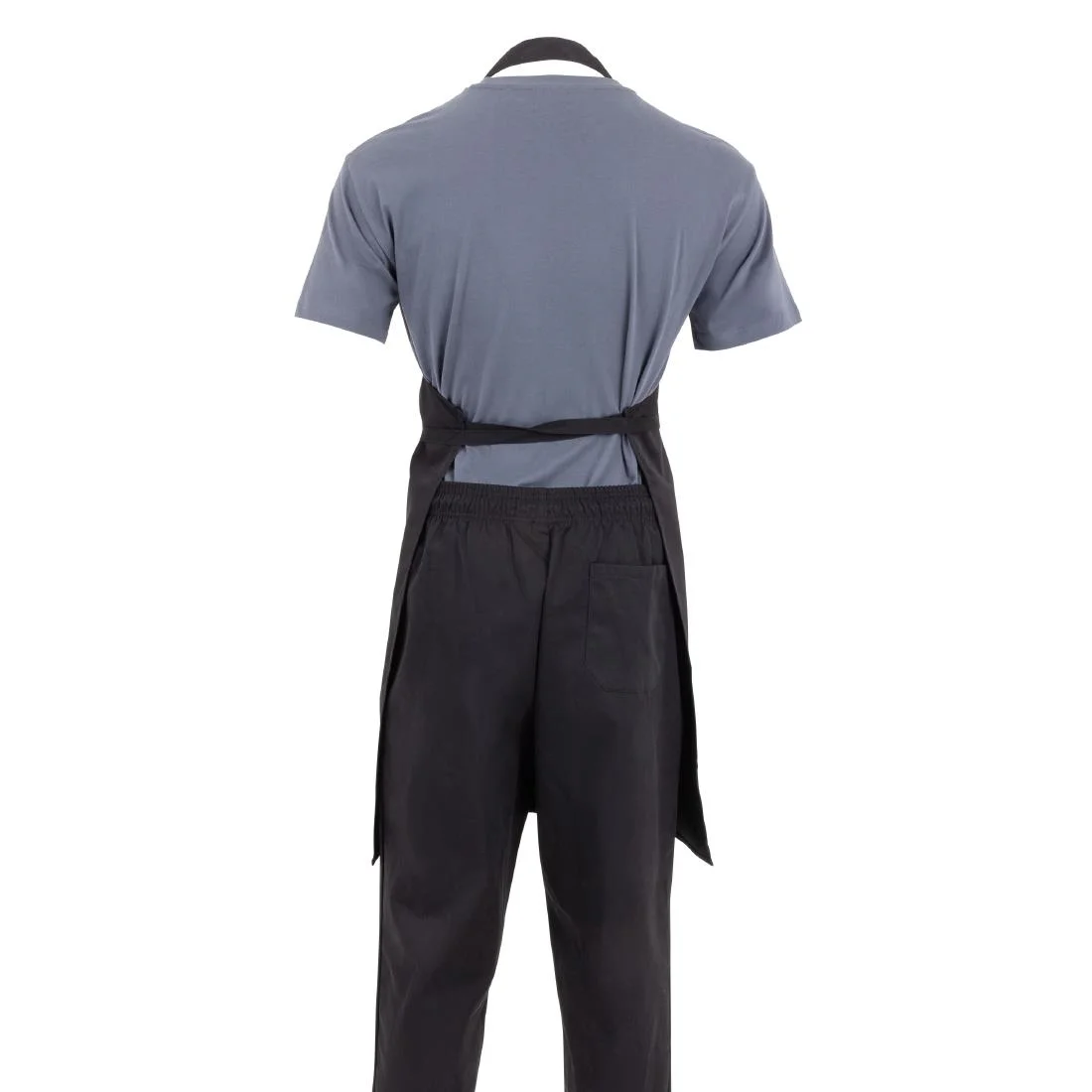 Whites Bib Apron Polycotton Black - Image 11