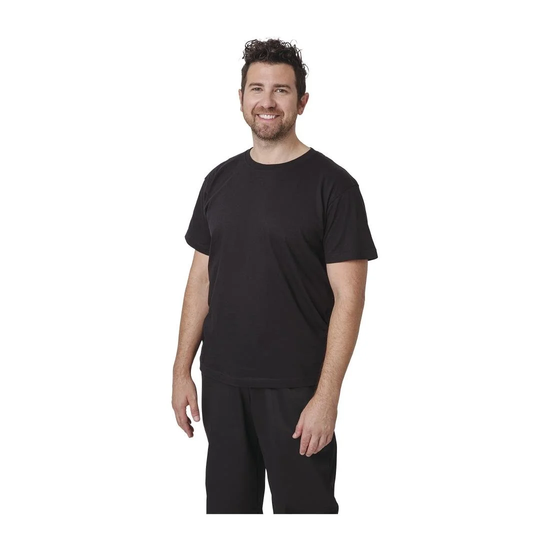 Unisex Chef T-Shirt Black - Image 4
